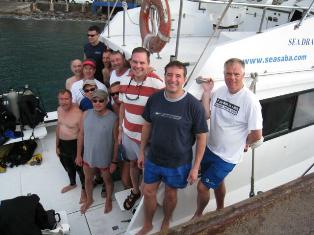 Saba UnderseaX Scuba Divers 